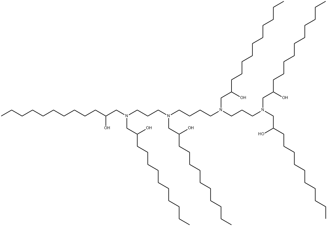 13,17,22,26-Tetraazaoctatriacontane-11,28-diol, 13,17,22,26-tetrakis(2-hydroxydodecyl)-|C12-SPM