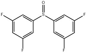 1,1′-Sulfinylbis[3,5-difluorobenzene Structure