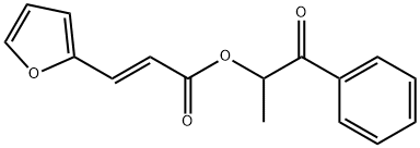 1-OXO-1-PHENYLPROPAN-2-YL (E)-3-(FURAN-2-YL)ACRYLATE,2055970-39-1,结构式