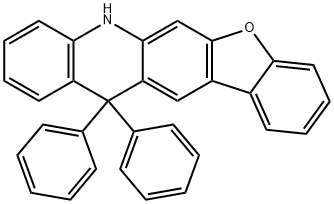Benzofuro[3,2-b]acridine, 7,12-dihydro-12,12-diphenyl- Structure