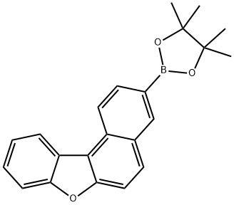 3-硼酸频哪醇酯-苯并[B]萘并[1,2-D]呋喃,2056912-14-0,结构式