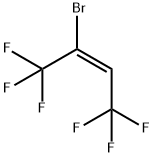 2-Butene, 2-bromo-1,1,1,4,4,4-hexafluoro-, (2E)- Struktur