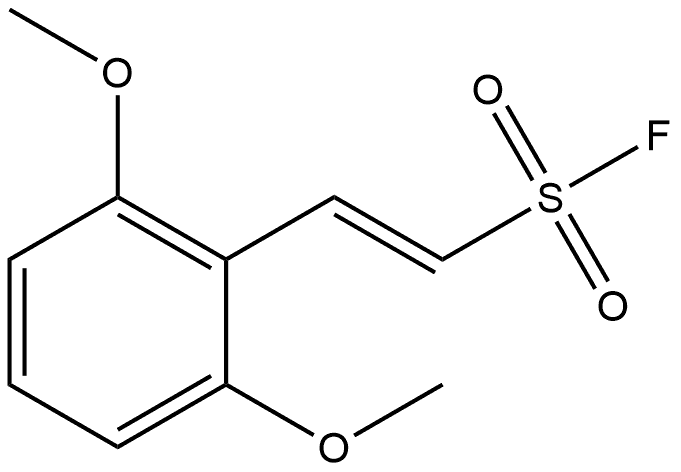 Ethenesulfonyl fluoride, 2-(2,6- Structure