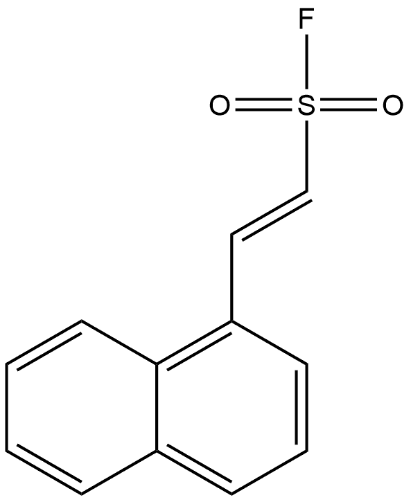 (1E)-2-(1-Naphthalenyl)ethenesulfonyl fluoride Structure