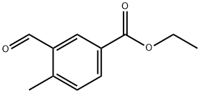 Ethyl 3-formyl-4-methylbenzoate 结构式
