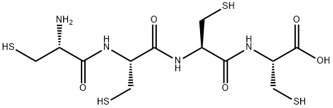 L-Cysteine, L-cysteinyl-L-cysteinyl-L-cysteinyl- Struktur