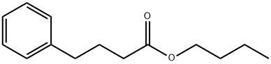 Benzenebutanoic acid, butyl ester Struktur