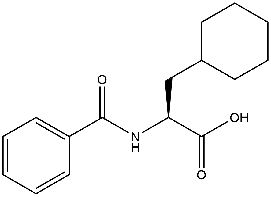 N-BZ-S-环己基丙氨酸, 206436-98-8, 结构式