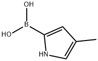 Boronic acid, B-(4-methyl-1H-pyrrol-2-yl)- Structure