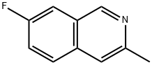 7-fluoro-3-methylisoquinoline Structure