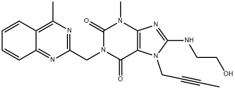 Linagliptin Impurity 28 Struktur