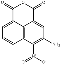 1H,3H-Naphtho[1,8-cd]pyran-1,3-dione, 5-amino-6-nitro- Structure