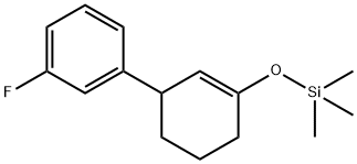 Benzene, 1-fluoro-3-[3-[(trimethylsilyl)oxy]-2-cyclohexen-1-yl]-
