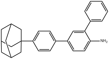 [1,1':3',1''-Terphenyl]-4'-amine, 4-tricyclo[3.3.1.13,7]dec-1-yl- Structure