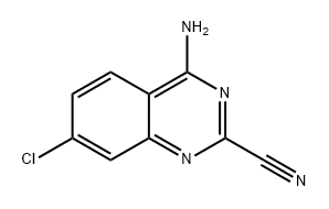 4-amino-7-chloroquinazoline-2-carbonitrile,2090123-80-9,结构式