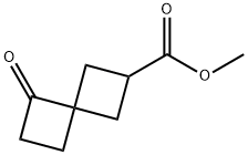 5-氧代螺[3.3]庚烷-2-羧酸甲酯,2090250-86-3,结构式