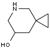 5-azaspiro[2.5]octan-7-ol 结构式