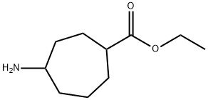 Cycloheptanecarboxylic acid, 4-amino-, ethyl ester Structure