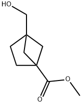 4-(羟甲基)双环[2.1.1]己烷-1-羧酸甲酯,2090676-64-3,结构式