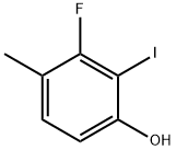 3-Fluoro-2-iodo-4-methylphenol,2090803-21-5,结构式