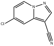 5-Chloropyrazolo[1,5-A]pyridine-3-carbonitrile Struktur