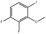 1,2-difluoro-4-iodo-3-methoxybenzene Structure