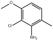 2-氯-3-甲氧基-6-甲基苯胺, 2091671-29-1, 结构式