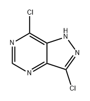 3,7-二氯-1H-吡唑并[4,3-D]嘧啶, 2091692-97-4, 结构式