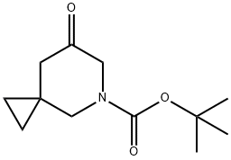 7-氧代-5-氮杂螺环[2.5]辛烷-5-羧酸叔丁酯,2091694-43-6,结构式