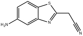 2-(5-amino-1,3-benzothiazol-2-yl)acetonitrile 结构式