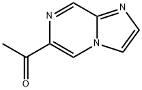 Ethanone, 1-imidazo[1,2-a]pyrazin-6-yl- Struktur