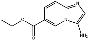 ethyl 3-aminoimidazo[1,2-a]pyridine-6-carboxylate 结构式