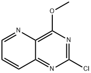 Pyrido[3,2-d]pyrimidine, 2-chloro-4-methoxy- Struktur
