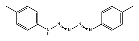 1,3-Pentazadiene, 1,5-bis(4-methylphenyl)- (9CI) Struktur