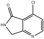 4-chloro-6,7-dihydro-5H-pyrrolo[3,4-b]pyridin-5-one,2092894-32-9,结构式