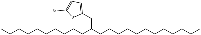 噻吩,2-溴-5-(2-癸基十四烷基), 2092907-03-2, 结构式
