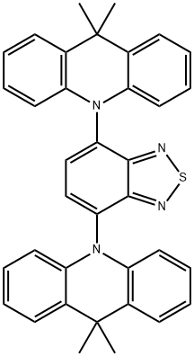 Acridine, 10,10'-(2,1,3-benzothiadiazole-4,7-diyl)bis[9,10-dihydro-9,9-dimethyl- 结构式