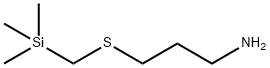 1-Propanamine, 3-[[(trimethylsilyl)methyl]thio]- Structure