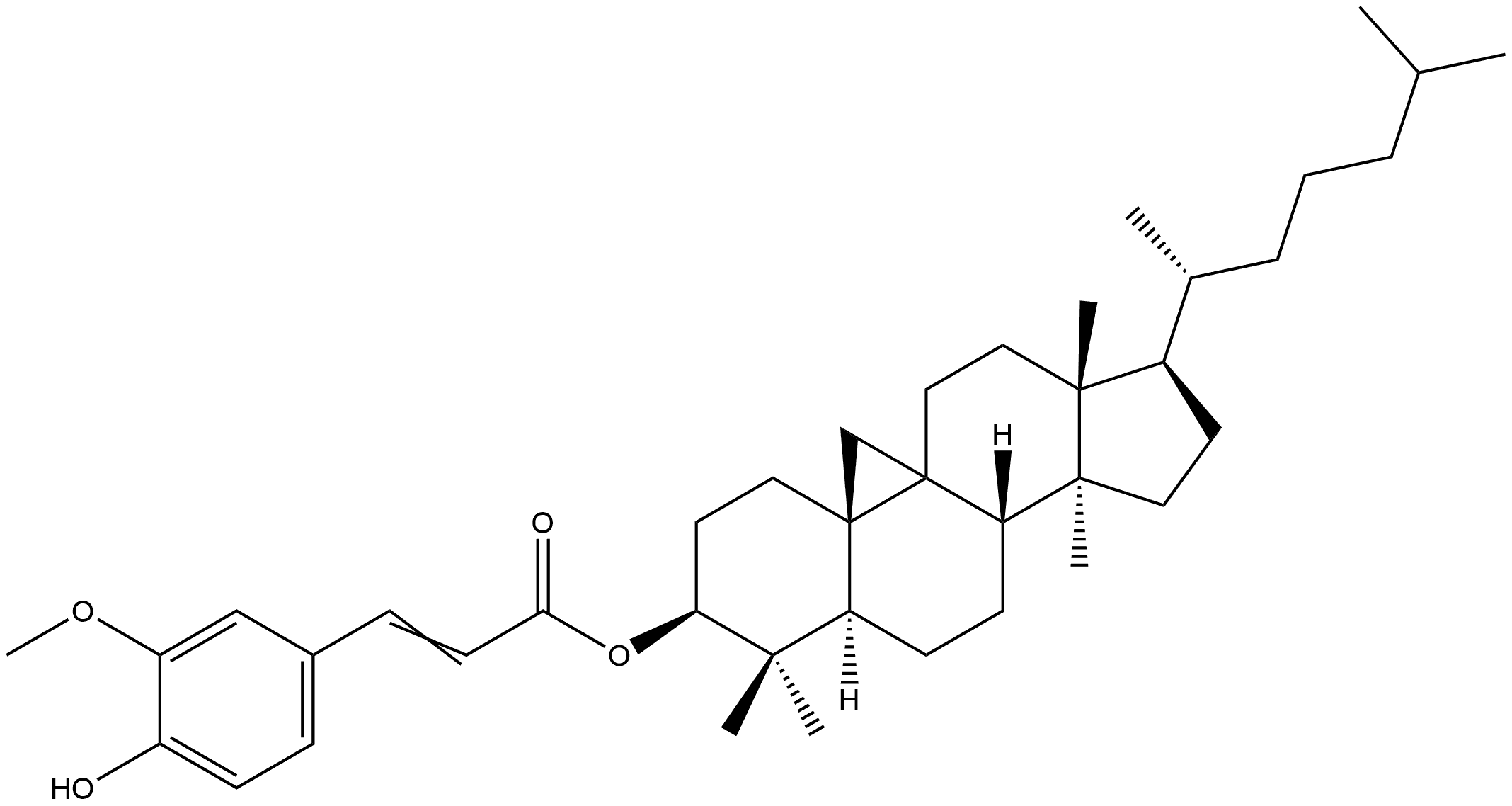 谷维素杂质1, 20972-10-5, 结构式