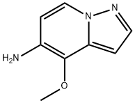 4-甲氧基吡唑并[1,5-A]吡啶-5-胺, 2097329-63-8, 结构式