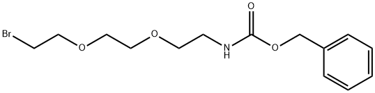 CBZ-PEG2-bromide, 2100283-00-7, 结构式
