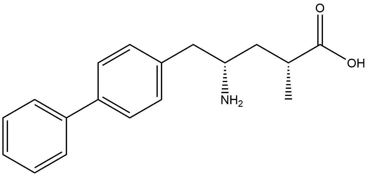 [1,1'-Biphenyl]-4-pentanoic acid, γ-amino-α-methyl-, (αR,γS)-rel-|沙库巴曲杂质131