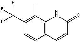 8-methyl-7-(trifluoromethyl)quinolin-2(1H)-one Structure