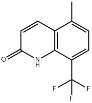 5-甲基-8-(三氟甲基)喹啉-2(1H)-酮 结构式
