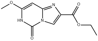 IMIDAZO[1,2-C]PYRIMIDINE-2-CARBOXYLIC ACID, 5,6-DIHYDRO-7-METHOXY-5-OXO-, ETHYL ESTER, 2101786-36-9, 结构式