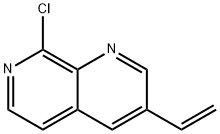 1,7-Naphthyridine, 8-chloro-3-ethenyl- Struktur