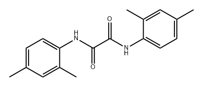 Ethanediamide, N1,N2-bis(2,4-dimethylphenyl)-,21022-26-4,结构式
