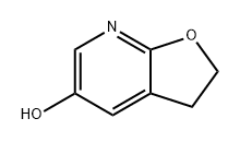 Furo[2,3-b]pyridin-5-ol, 2,3-dihydro- Struktur