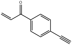 1-(4-乙炔苯基)丙-2-烯-1-酮 结构式