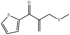 2-甲基硫甲基-1-(噻唑-2)丙-2-烯-1-酮 结构式